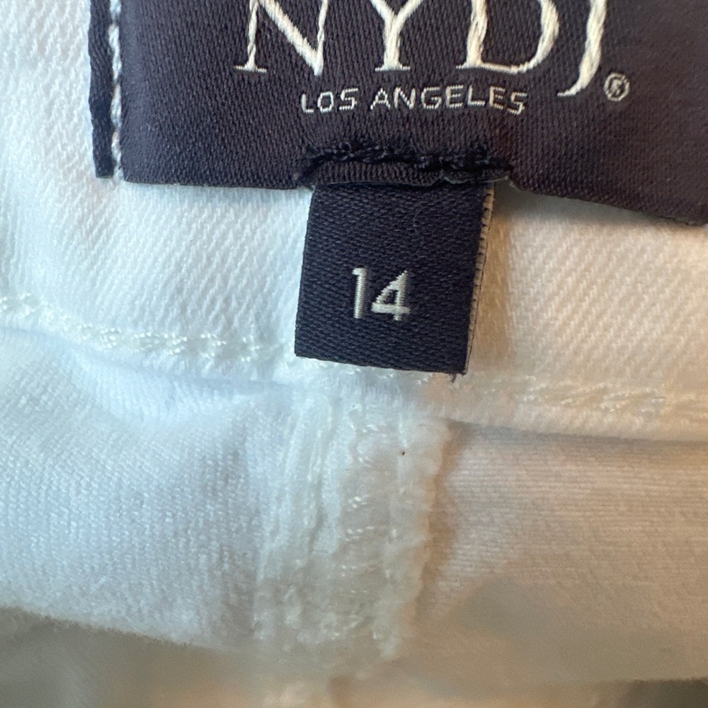 NYDJ AMI Skinny Ankle Jeans “Liftxtuck Technology”-Stretch Mid Rise Women 14! - Picture 12 of 16